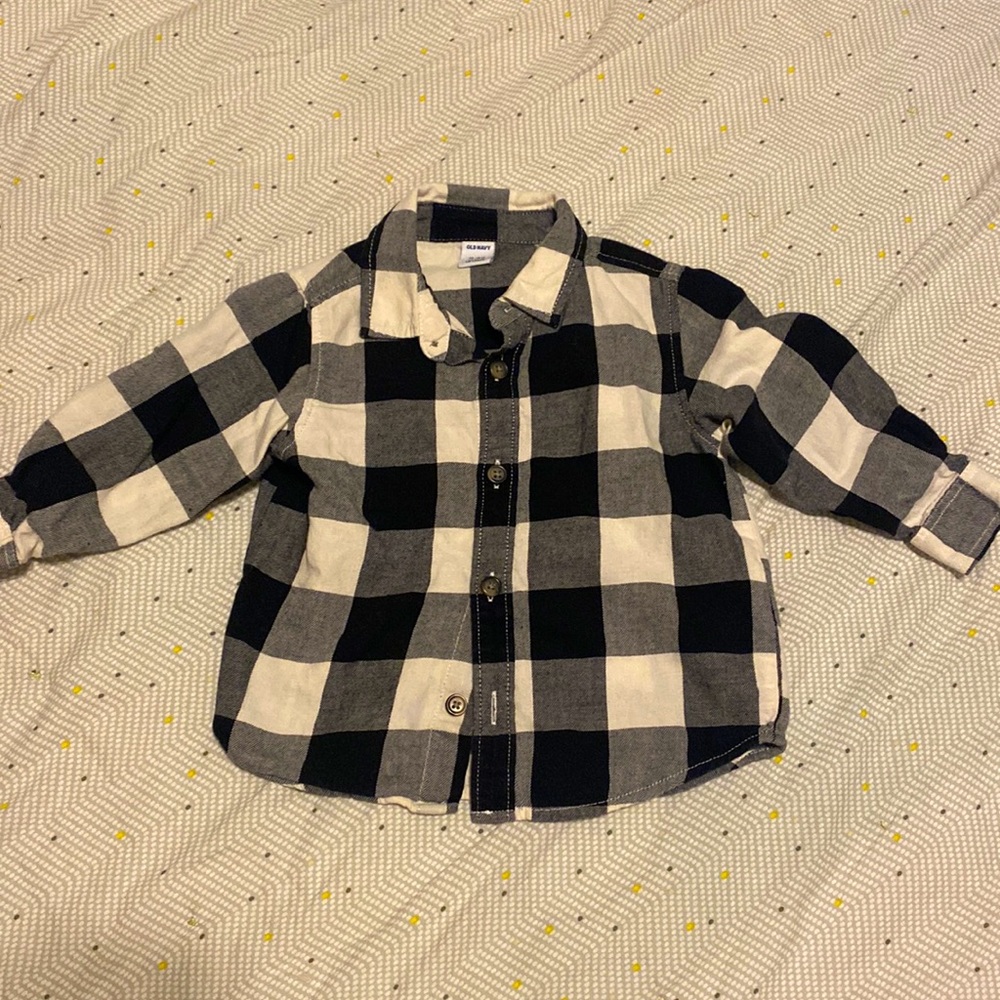 12-18 month boy button down